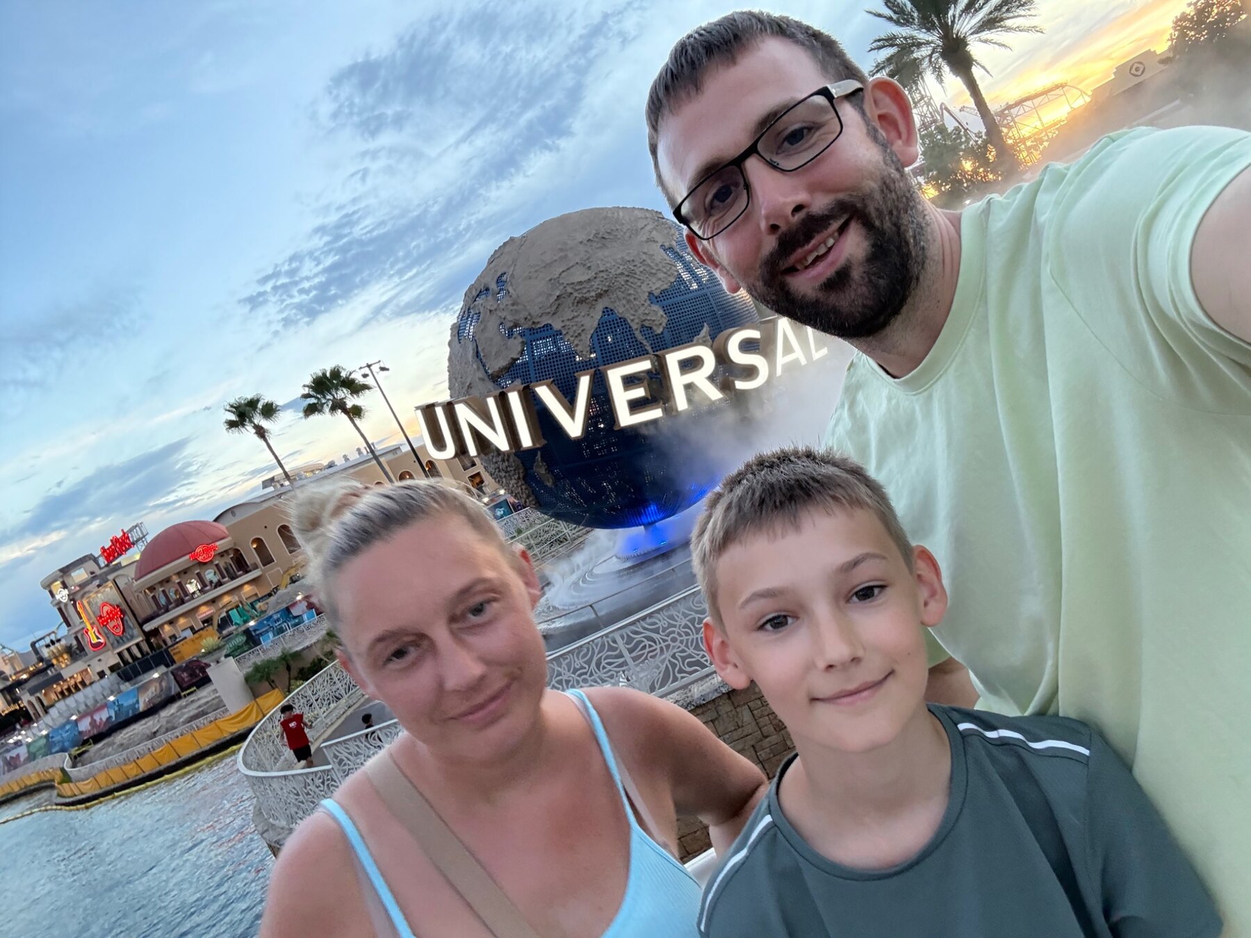 The Go Yolo Travel family at Universal Orlando